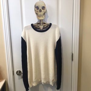 CPO Provisions Men’s S White and Blue Sweater